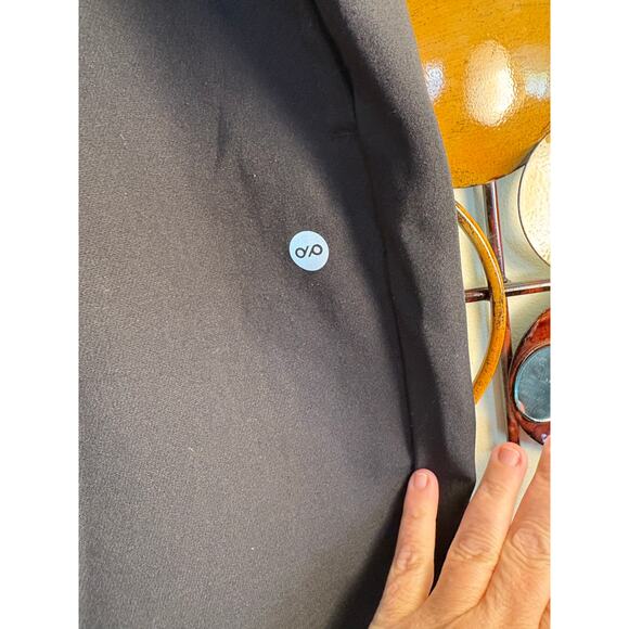 Dip Womens Jogger Lounge Sweat Pants XL Stretch Black Drawstring Pockets - Picture 4 of 6